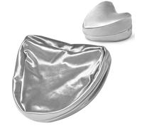 Zelimun Leg Pillow - Federa per cuscino al ginocchio, 24 x 24 x 10 cm, colore grigio