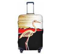 Zelinge Bird Skeleton Gold Deposito Coperture Per Valigia Da Viaggio Valigia Protettiva Anti Graffio Coperture Per 22-24 Pollici Bagagli M