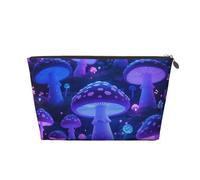 Zelinge Borse cosmetiche della borsa di toilette di viaggio della borsa di trucco piccole per le donne, Funghi Fantasy-1, Taglia unica