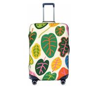 Zelinge Copertura elastica per valigia, resistente ai graffi, Foglie colorate e, for 29-32 Inch Luggages XL