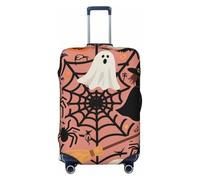 Zelinge Copertura elastica per valigia, resistente ai graffi, Halloween Web Bat Witch, for 22-24 Inch Luggages M