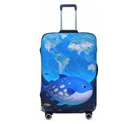 Zelinge Copertura elastica per valigie da viaggio, resistente ai graffi, Fantasy Animali Sottomarini, for 29-32 Inch Luggages XL