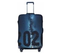 Zelinge Coperture per valigie da viaggio, resistenti ai graffi, Cosmic 2026 Number Art, for 22-24 Inch Luggages M