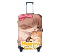 Zelinge Cute Cat Mom Copertura elastica per valigie da viaggio Protezione antigraffio per bagagli da 45-53 cm S