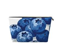 Zelinge Piccola borsa di trucco per la borsa portatile da viaggio borsa da toilette piccole borse cosmetiche per le donne, Mirtillo Cute-1, Taglia unica