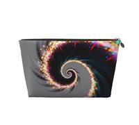 Zelinge Trucchi la borsa per il viaggio del sacchetto cosmetico portatile di viaggio della borsa da toeletta di viaggio, Spiral Art Grigio-1, Taglia unica