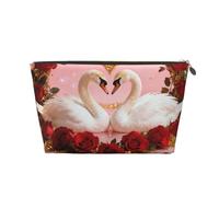 Zelinge Trucchi la borsa per il viaggio portatile di viaggio della borsa da toeletta piccola borsa di trucco per la borsa, Dolce Uccello Cuore-1, Taglia unica