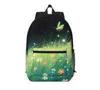 Zelinge Zaino leggero da portare con sé, per computer portatili da 13" e 14", altezza 43 cm, Verde lucciola, Taglia unica, Zaini da viaggio