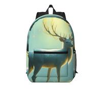 Zelinge Zaino porta computer, altezza 43 cm, Cervo magico, Taglia unica, Zaini da viaggio