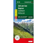 freytag & berndt Zell am See - Kaprun Hiking, Cycling and Leisure Map (Map)