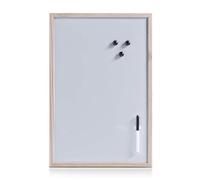 Zeller 11121 - Lavagnetta magnetica, 60 x 40 cm, colore: Grigio