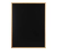 Zeller 11275 - Lavagna magnetica in metallo e pino, 60 x 80 cm, colore: Nero