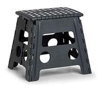 Zeller 13035 - Sgabello pieghevole, in plastica, con certificazione TÜV, portata fino a 150 kg, ca. 37 x 30 x 32 cm