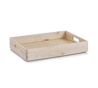 Zeller 13142 Scatola Multiuso, Legno, Beige, 39.7x29.7x7 cm