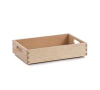 Zeller 13305 Scatola Multiuso, Legno, Beige, 30x20x7 cm