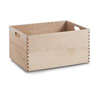Zeller 13309 Scatola Multiuso, Legno, Beige, 40x30x21 cm