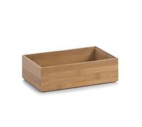 Zeller 13332 Scatola Salvaspazio, Bambú, Beige, 23x15x7 cm