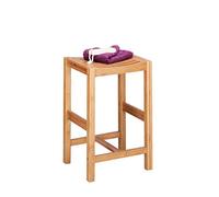Zeller 13576 Sgabello in legno di bambù 35 x 30 x 55 cm