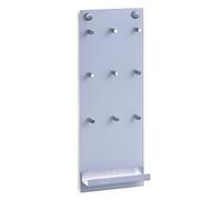 Zeller 13879 Appendichiavi in vetro e acciaio INOX, 15 x 40
