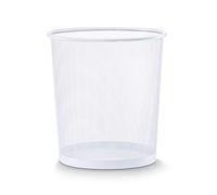 Zeller 17716 Cestino, Metallo, Bianco, 0.1x26x28 cm