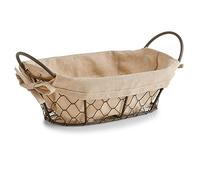 Zeller 18090 cestino per pane Country Style con manici
