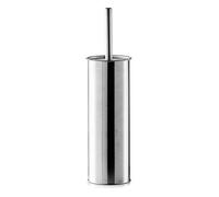 Zeller 18401 Spazzolino per WC in Acciaio Inossidabile ø 13 cm x 38.5 cm