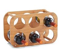Zeller 2056802 Bamboo spogliatoi Bottiglie Multicolori di 38 x 16 x 24 cm