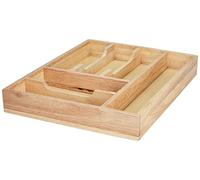 Zeller 24045 Portaposate, Legno, Beige, 34x43x6 cm