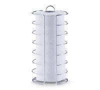 Zeller 24849 - Porta Rotolo da Cucina Verticale, ø 14,5 x 30 cm, Superficie cromata