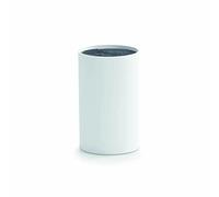 Zeller 24916 Portacoltelli con Interno di Setole, Plastica, Bianco, 0.1x11x18 cm
