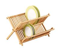 Zeller 25341 Scolapiatti in bambù, 42 x 35 x 27.5 cm