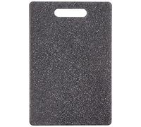 Zeller 26056 Tagliere Granitoptik, Plastica, Grigio, 30x20x0.8 cm