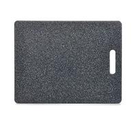 Zeller 26057 Tagliere "Granitoptik", Plastica, Grigio, 36.5x27.5x0.8 cm