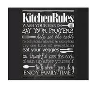 Zeller 26310 cucina/abdeckplatte "tomato Splash, decorazione in vetro 56 x 50 x 2 cm