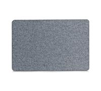 Zeller 26983 - Tovaglietta in feltro, 45 x 30 cm, colore: Grigio