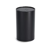 Zeller, Blocco portacoltelli con Inserto in setole, in plastica, Nero, 0
