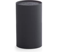 Zeller, Blocco portacoltelli con Inserto in setole, in plastica, Nero, 0