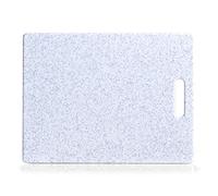 (TG. 36,5 x 27,5cm) Zeller, tagliere in plastica, Plastica, grigio chiaro, ca. 3