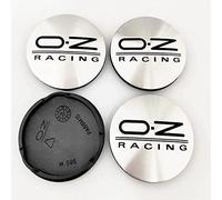 ZELLYA 4 PCS Coprimozzo Ruota, per OZ Racing M595 O.Z 62mm Ruota Centro mozzo Copertura Adesivo Copertura Antipolvere Cappello Distintivo,A