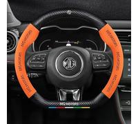 ZELLYA Volante Auto Coprivolante, per MG ZS 2017-2022 Antiscivolo Coprivolante Protettivo Copertura del Volante dell'automobile,D
