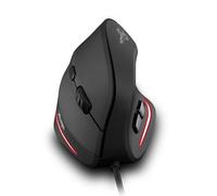 zelotes Mouse Ergonomico Verticale Cablato,3200 DPI (4 Livelli) Mouse Ottico con