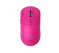 zelotes Mouse Gaming Wireless Bluetooth,Ricaricabile,Ultra Leggero 60g con 9 pulsanti programmabili,BT/USB 2.4G / Type-C,Mouse Senza Fili Ergonomico per PC,Laptop,Tablets,Rosso