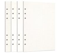 Zelten Fogli di carta perforata per 6 fori, formato A5/6 Hole