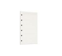 Zelten Fogli di carta perforata per raccoglitori a 6 fori, organizer, diario personale, taccuino, agenda ricaricabile, Monthly Planner, A7/6 Hole