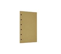 Zelten Ricarica di fogli di carta perforata per raccoglitori a 6 fori, organizer, diario personale, taccuino, agenda ricaricabile, potente, A7/6 Hole