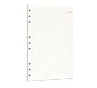 Zelten Ricarica di fogli di carta perforata per raccoglitori a 6 fori, organizer, diario personale, taccuino, agenda ricaricabile, todo, B5/9 Hole