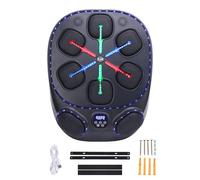 ZEMBSOYA Macchina per la Boxe con Musica Intelligente migliorata Macchina per la Boxe a Muro Bluetooth Regolabile per Bambini e Adulti con Staffa di Montaggio a Muro per l'allenamento del Bersaglio