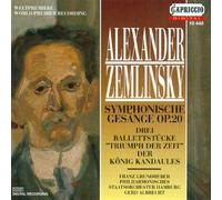 Zemlinsky, A. - Sym Songs/Ballet Pieces (3)