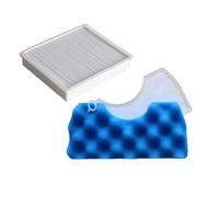 ZEMNLO 1 set di filtri in spugna blu + 1 set di filtri bianchi antipolvere, for Samsung, DJ63-00669A SC43-47 SC4520 SC4740 VC-9625 Accessori auto Manutenzione del filtro dell'aspirapolvere(Size:White)