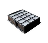 ZEMNLO 1 set Filtri for aspirapolvere Filtro in spugna, for Samsung DJ97-00492A DJ97-01159A SC6590 SC6592 SC6520 SC6530 50 60 70 S6580 SC6532 Manutenzione del filtro dell'aspirapolvere(Size:Schwarz)